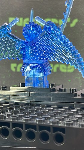 PAD bedruckt Custom LEGO NINJAGO KRISTALLISIERTE KOBALTBLAUE VARIANTE Stein Minifigur - Bild 9 von 20