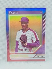 Dwight Gooden 2024 Panini Donruss Baseball Red Blue Foil  #67 NrMt