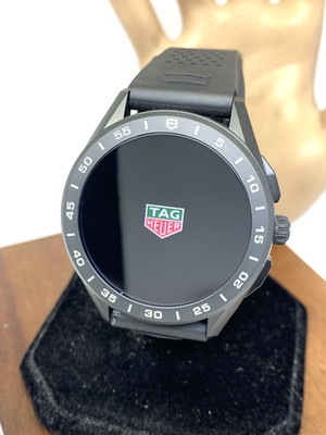 Tag Heuer Connected Men's Watch SBG8A E4 Smartwatch Black Rubber 45mm