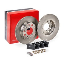 MAPCO Bremsenset Hinten Bremsscheiben Beläge Satz für AUDI A4 Avant (8ED, B7)