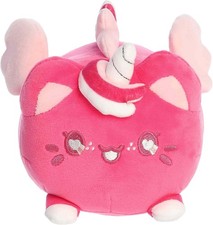 New Aurora Enchanting Tasty Peach Pink Sweetheart Pegasus Meowchi - 8.5"