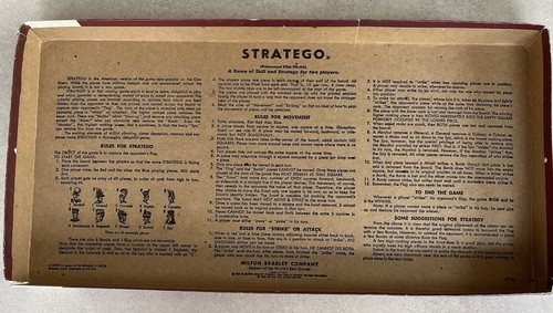 Vintage STRATEGO Brettspiel MB 1977 aus USA - vollständig - Bild 7 von 11