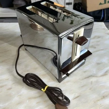 Toastmaster VINTAGE Model Number B141 Stainless Steel Toaster with Original Cord