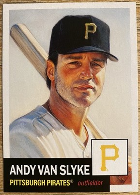 2025 Topps Living Set #895 Andy Van Slyke Pittsburgh Pirates