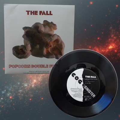 The Fall    Popcorn Double Feature 7'' 1990 UK NM