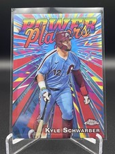 2025 Topps Chrome Power Players Kyle Schwarber Philadelphia Phillies #PP-15