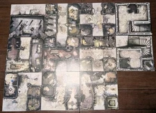 Zombicide Black Plague & Wulfsburg 11 Game Tiles Extra Pack CMON 2015 GUF028