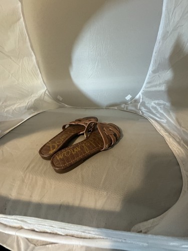Sam Edelman Bay Pantolette Sandale Sattelleder Damengröße 7,5 W - Bild 6 von 9