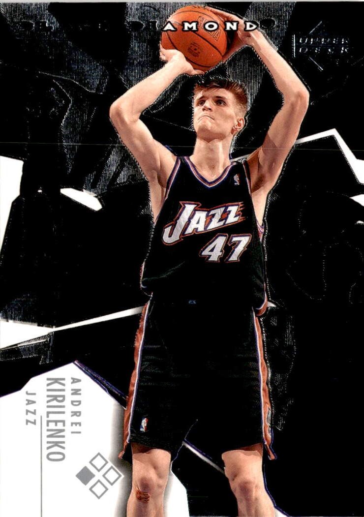 2003-04 Upper Deck Black Diamond #47 Andrei Kirilenko Utah Jazz