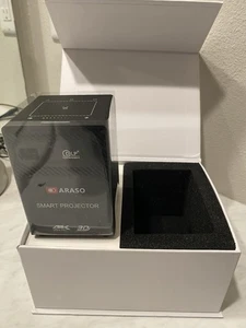 Araso DLP 3D 4K Ultra HD Projecteur intelligent avec Wifi et Bluetooth