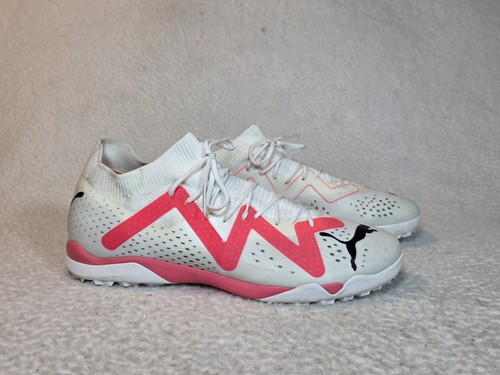 Puma Future Match TT Turf White Red Soccer Shoes Cleats 107374-01 Men's Size 12 - Picture 2 of 21