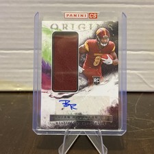 2022 Origins Brian Robinson Jr. Patch Rookie Auto RC #180 Commanders