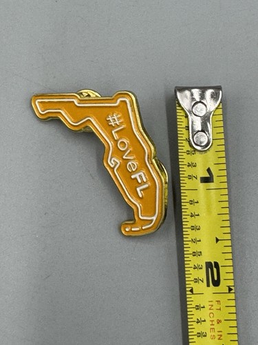 Spilla da bavero Florida a forma di stato #LoveFL - Foto 3 di 3