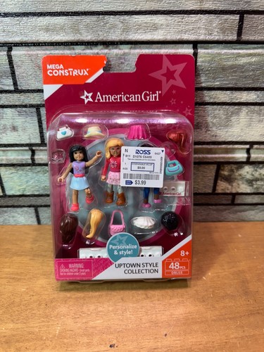 American Girl Mega Construx Uptown Style Kollektion 48 Teile, kostenloser täglicher Versand!!