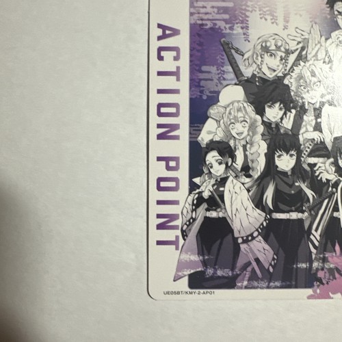 UNION ARENA UE05BT/KMY-2-AP01 Action Point Card AP Demon Slayer US SELLER - Picture 3 of 9