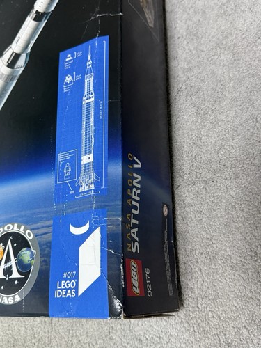 LEGO Ideas: Lego NASA Apollo Saturn V (92176) New & Sealed - Picture 11 of 11