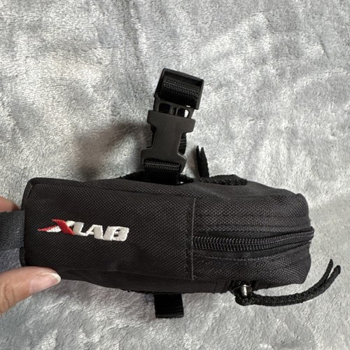 XLAB BICYCLE SADDLE BAG CYCLING UNDER SEAT STORAGE REAR POUCH BAG - Picture 7 of 11