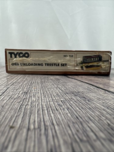 NOS - Vintage HO Scale Tyco Ore Unloading Trestle Set in Original Box - Nice - Picture 3 of 6
