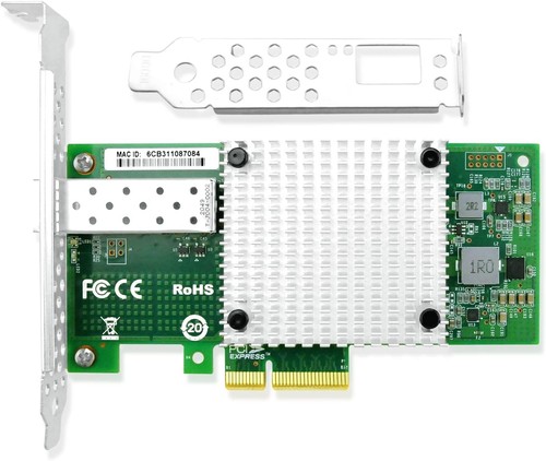 10Gb PCIE X4 Network Card,Single SFP+ Port Ethernet Adapter, with 1ntel 82599EN - Picture 6 of 6