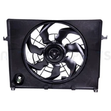 For 2011-2014 Hyundai Sonata 2.4L Left Side Radiator Cooling Fan Assembly