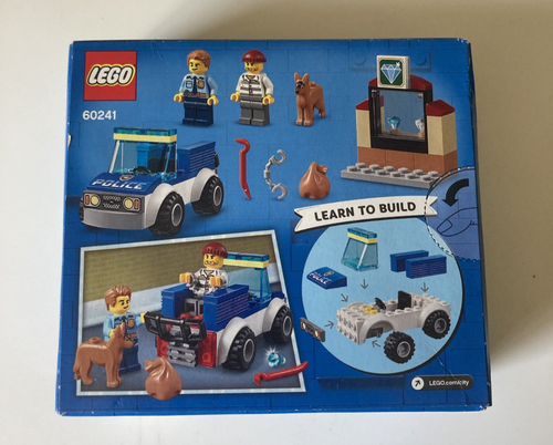 LEGO CITY 60241 ROBBER & COP FIGS POLICE DOG UNIT SEALED VINTAGE SET RETIRED! - Picture 2 of 8