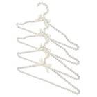 4 Pcs Wedding Dress Hanger Plastic Clothes Hangers Bridesmaid for