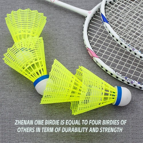 ZHENAN 12 Packs Badminton Shuttlecocks Nylon Feather Shuttlecocks Badminton B... - Picture 5 of 9