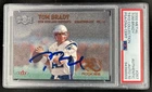 2000 Fleer Metal Tom Brady Rookie RC #267 Patriots PSA AUTH Auto Autograph 10