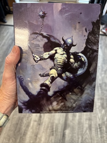 Frazetta Warrior with Ball & Chain (Harvinger Studios, Savage Crucible) SEALED - Bild 1 von 7