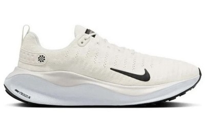 Nike ReactX Infinity Run 4 Sail Black Running Sneakers DR2665-102 Men's Sizes