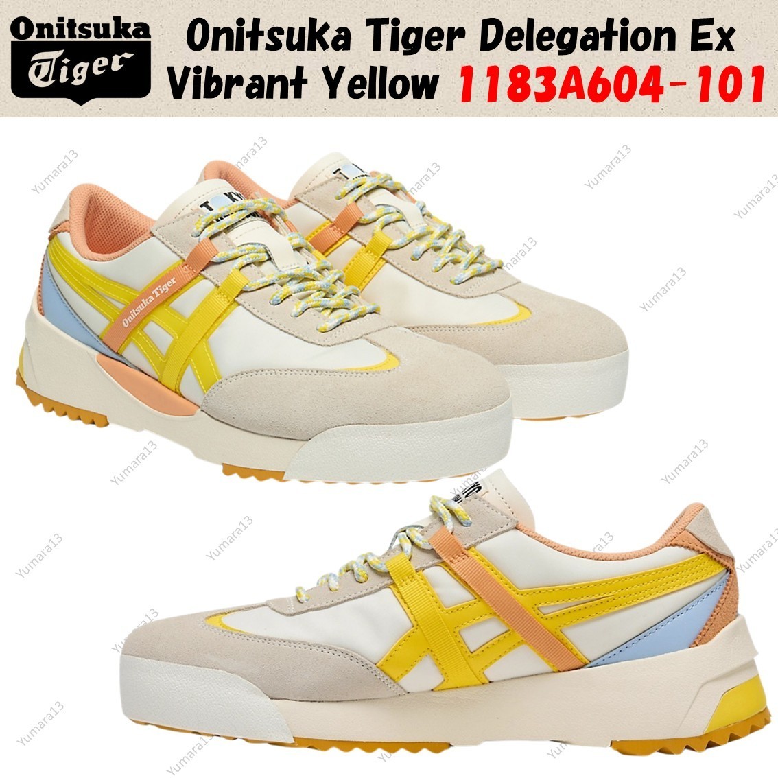 Onitsuka Tiger Delegation Ex Vibrant Yellow 1183A604-101 | eBay