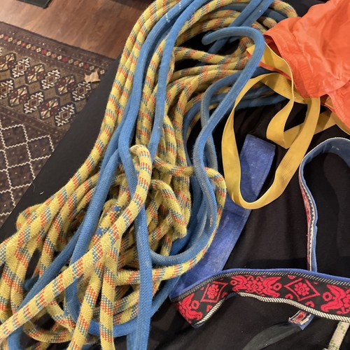 Rock Climbing Gear Lot Mixed Chouinard Black Diamon Salewa Omega - Picture 5 of 24