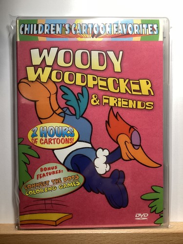 Woody Woodpecker & Friends (DVD, 2003) - Features 16 Classic Cartoons - Picture 1 of 2