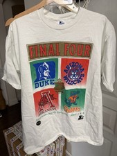 Vintage 1994 Final Four Basketball T-Shirt Charlotte Made in USA L Duke