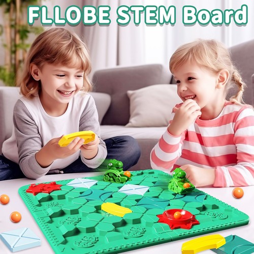 Logic Brain Teasers - Rompecabezas de construcción de carreteras para niños niñas niños juguetes tablero - Imagen 5 de 9