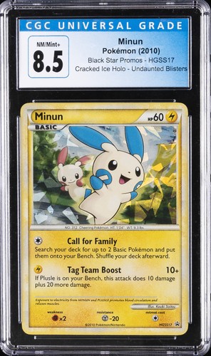 Minun graded CGC 8.5 for sale on eBay