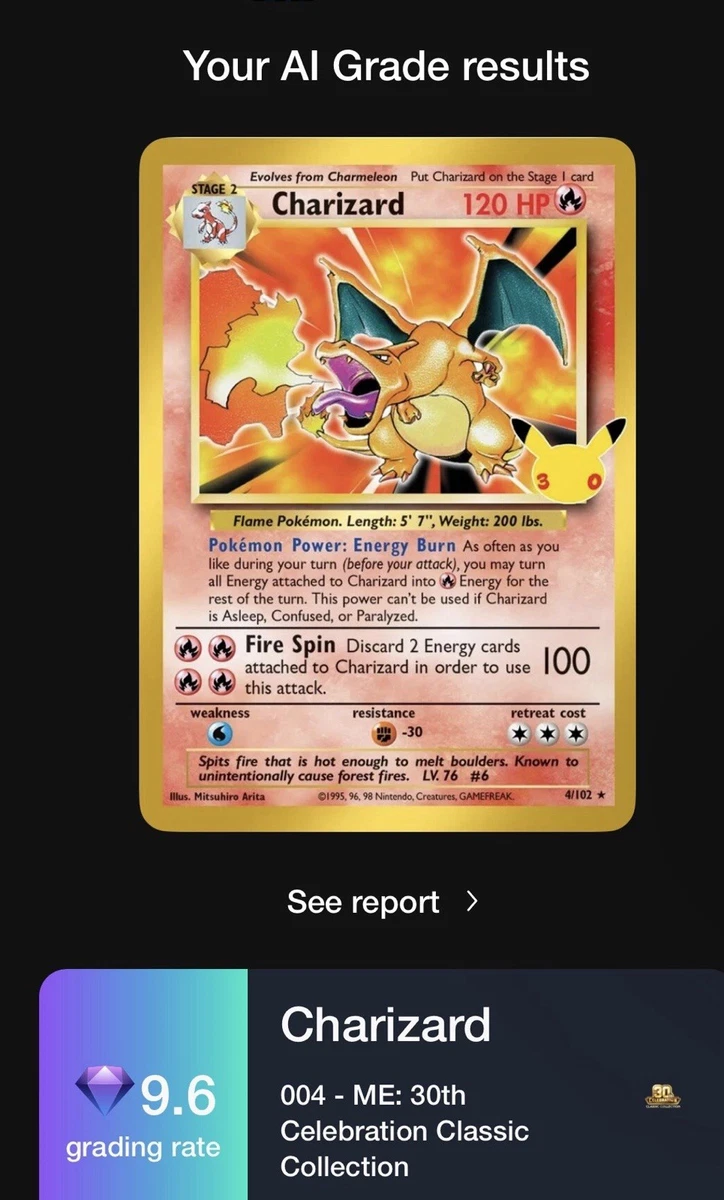 ポケモンカード カードダス　リザードン　Charizard PSA10 pop9 Charizard Pokémon TCG Professional Sports Authenticator (PSA