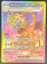 Pokemon Surging Sparks Alolan Exeggutor ex 242/191 Special Illustration Rare NM