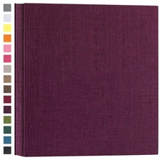 potricher Photo Album for 4x6 1000 Photos Linen Cover Extra Large Capacity Photo