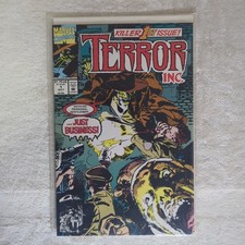 Terror Inc. #1 Marvel Comics 1992 1st Appearance Jorge Zaffino/D.G. Chichester