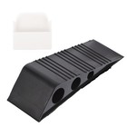 2 Stcs Home Security Door Stopper Punch Free Türkeil Silikon -Türpuffer