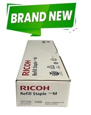 Ricoh 413026 Type M Box of 5 Refill Staple Cartridge 25,000 For SR4110, SR5000