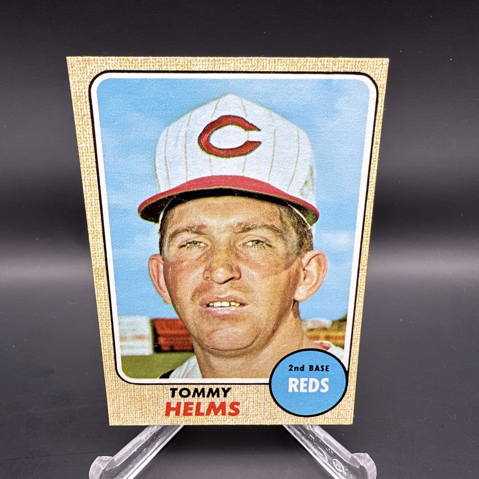 Tommy Helms 1968 Topps #405