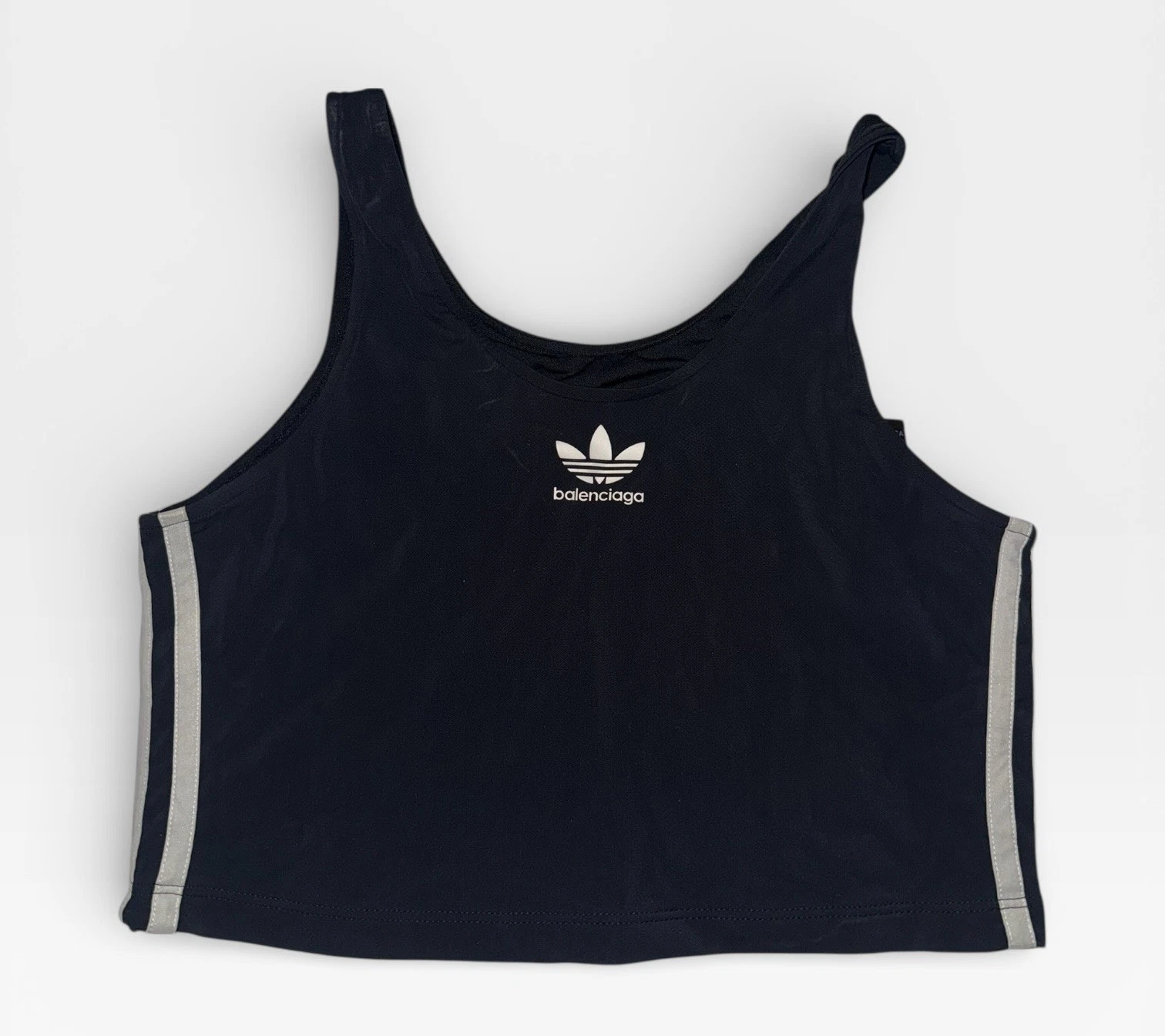 Balenciaga — Balenciaga adidas crop top / bikini top  black   Size XL