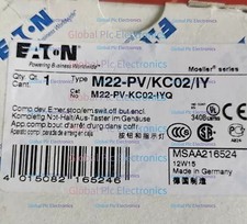 1PC NEW EATON MOELLER M22-PV/KC02/IY free shipping