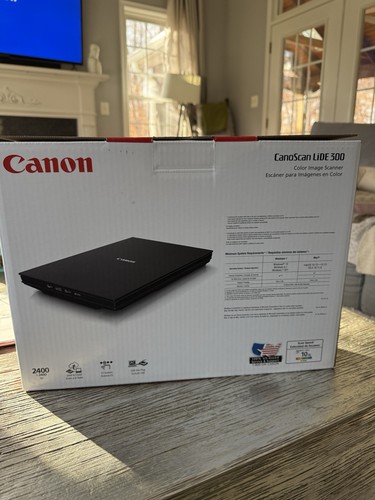 Canon CanoScan LiDE 300 2400x2400dpi Flatbed Scanner - Black (2995C003) - Picture 2 of 5