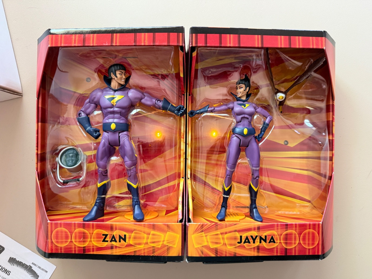 Mattel Wonder Twins Zan and Jayna Action Figure - N8526 for