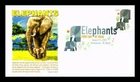 US COVER ELEPHANTS FIRST DAY ISSUE PANDA CACHET PICTORIAL CANCEL