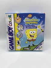 SpongeBob SquarePants: Legend Of The Lost Spatula Game Boy Color COMPLETE