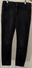 Buffalo David Bitton Jeans Womens 8/29 Black Skinny Stretch Denim RN 85706